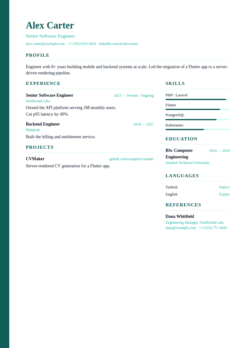 Tech Teal